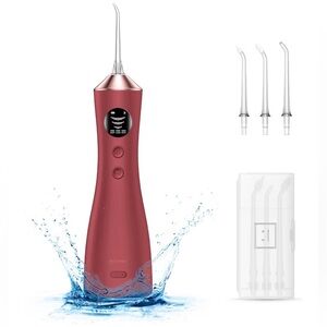 Water Dental Flosser for Teeth, Portable Cordless Water Flosser with 300ML